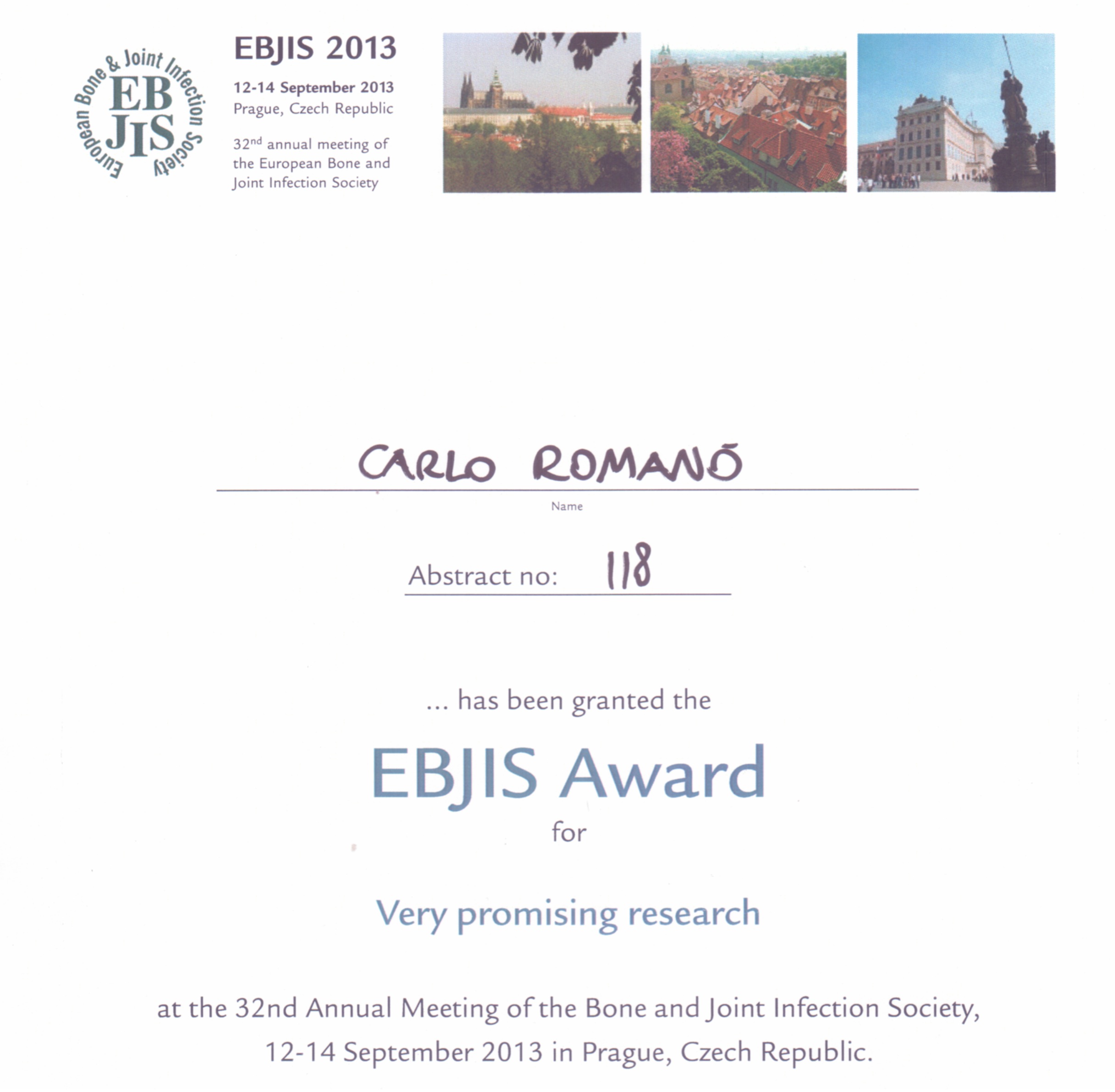 EBJIS Awards 2013